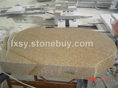 異形加工-G682墓碑 石材工藝的匠心之作